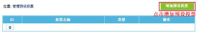帝国CMS管理预设投票如何设置 第3张 帝国CMS管理预设投票如何设置 第3张