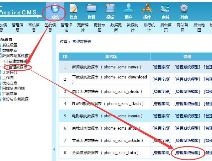 帝国cms实现结合项多条件信息筛选查询功能傻瓜式教程 帝国cms实现结合项多条件信息筛选查询功能傻瓜式教程